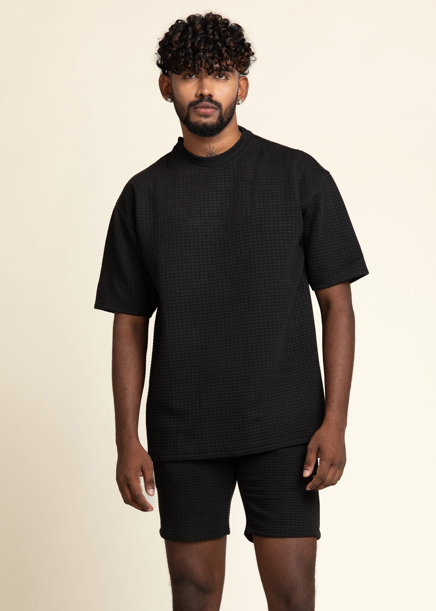 Venom Over Size Waffle Crew Neck VENOM GEAR