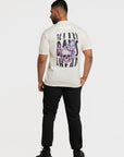 VENOM | FLORAL SKULL PRINT GRAPHIC TEE