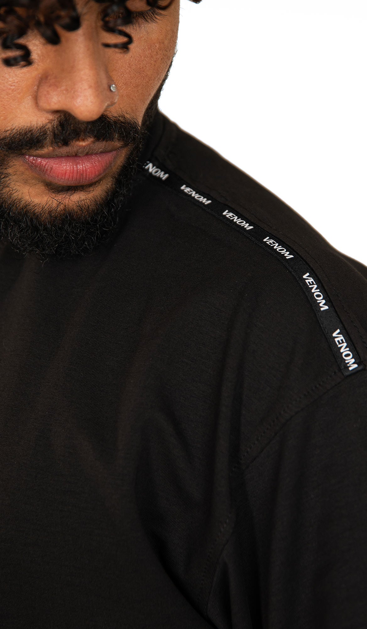 VENOM | SHOULDER TAPE OVERSIZE TEE