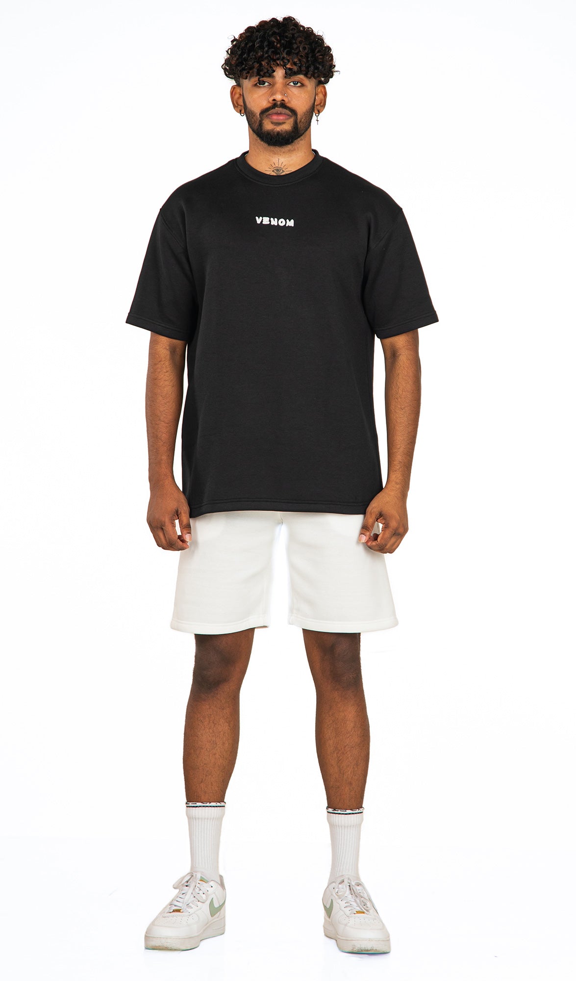 VENOM | CONTRAST 3D PRINT OVERSIZE TEE