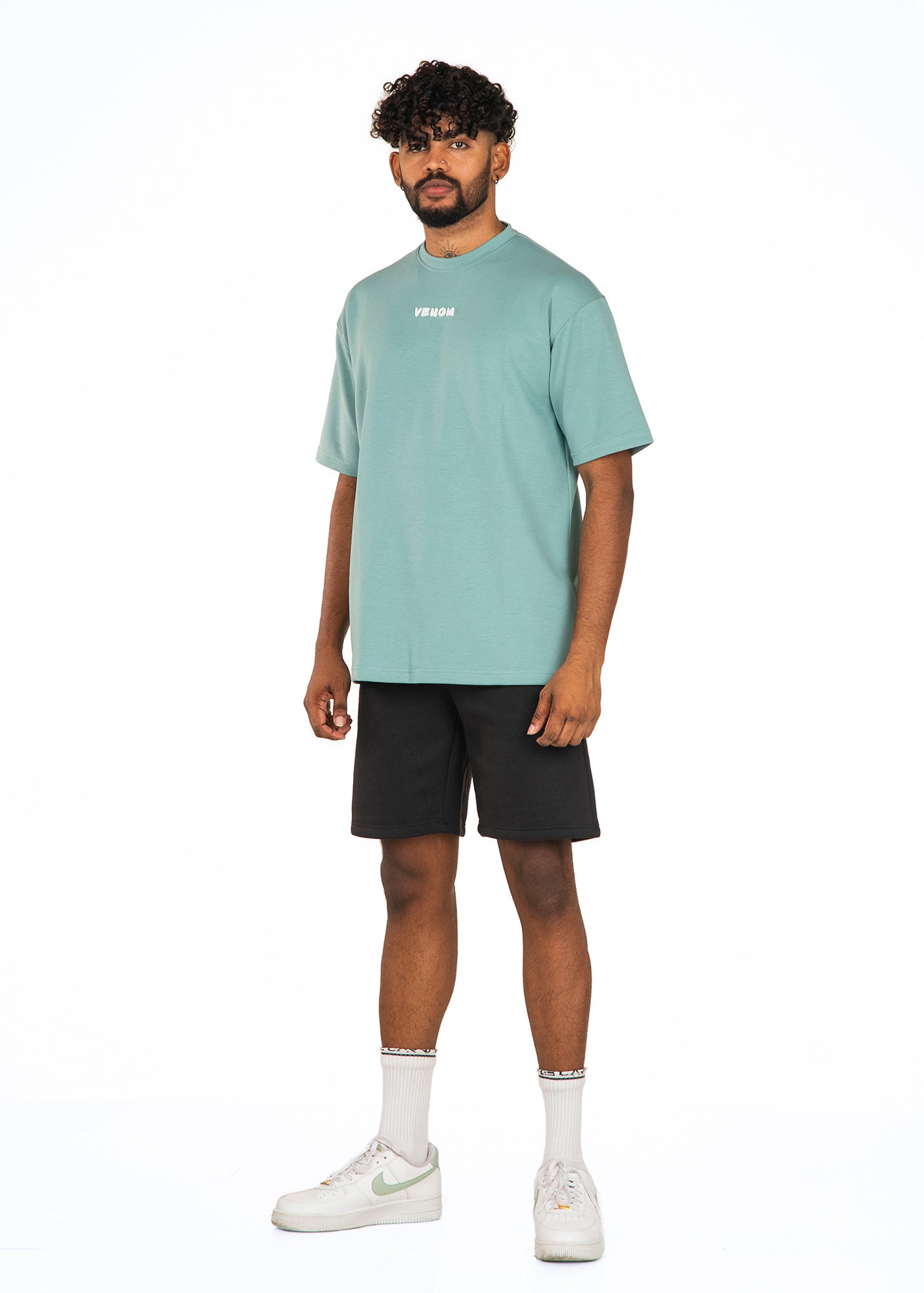 VENOM | CONTRAST 3D PRINT OVERSIZE TEE